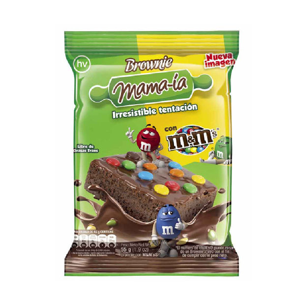 BROWNIE MAMAIA 55G M&M